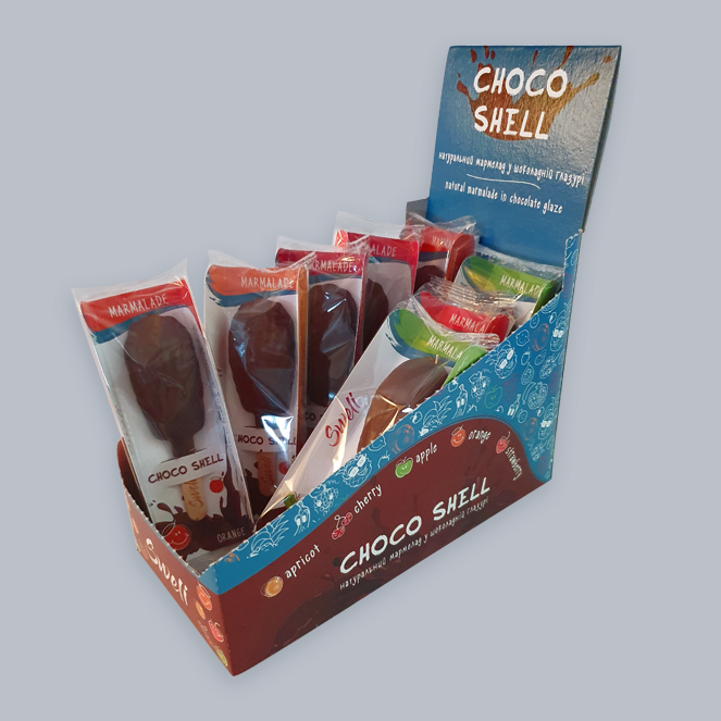 Мармелад SWELI Асорті «Choko-Shell» Мармелад SWELI Асорті «Choko-Shell»